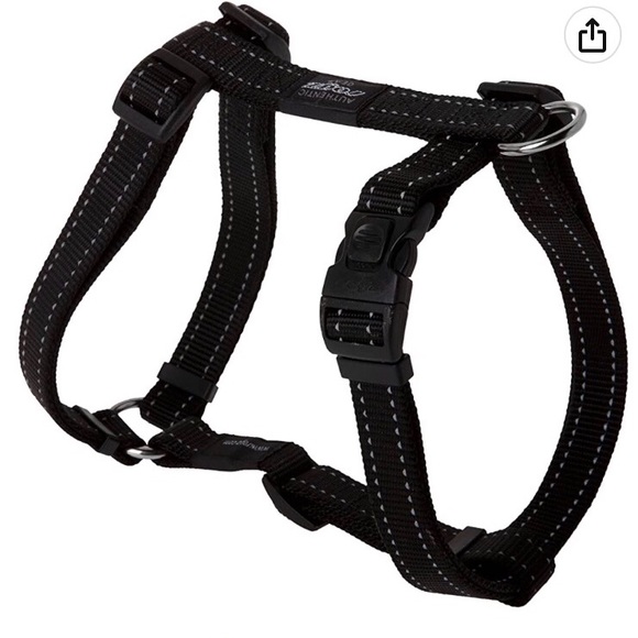 Rogz Gear Other - Rogz Utility Large 3/4" Fanbelt Adjustable Reflective Dog H-Harness -